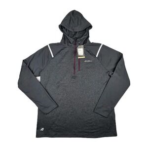 New Eddie Bauer Hoodie Mens Large Motion Long Sleeve Pullover Activewear NWT